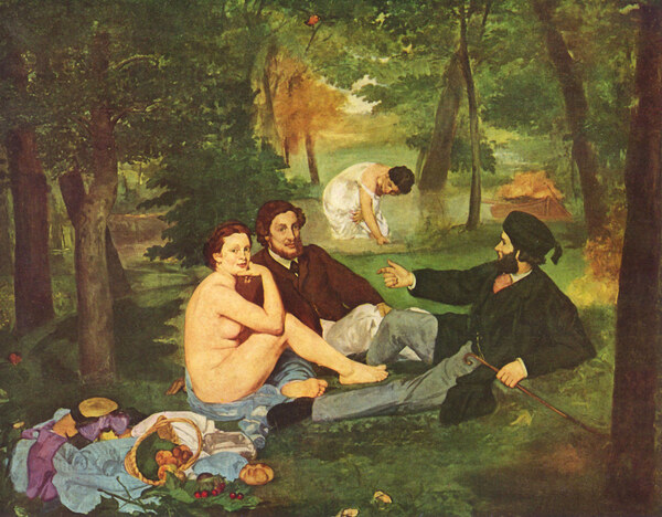 Morning Break by Manet